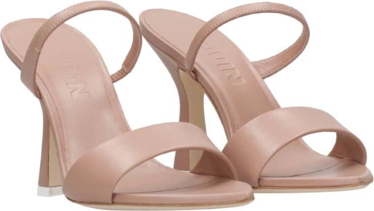 3Juin Heeled Mules Beige Dames