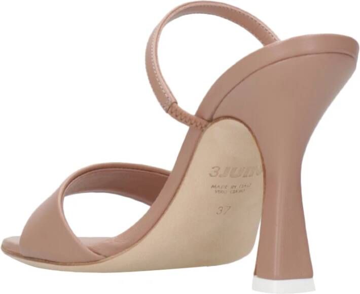 3Juin Heeled Mules Beige Dames