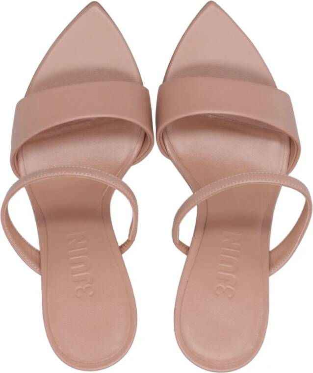 3Juin Heeled Mules Beige Dames