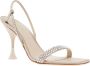 3Juin High Heel Sandals Beige Dames - Thumbnail 3