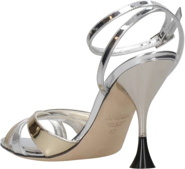 3Juin High Heel Sandals Gray Dames