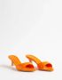 3Juin Stijlvolle High Heel Sandalen in Oranje Orange Dames - Thumbnail 2