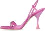 3Juin High Heel Sandals Roze Dames - Thumbnail 2