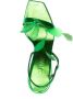 3Juin Smaragd Vegas Hoge Hak Sandalen Green Dames - Thumbnail 2