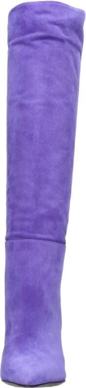 3Juin Laarzen Paars Purple Dames