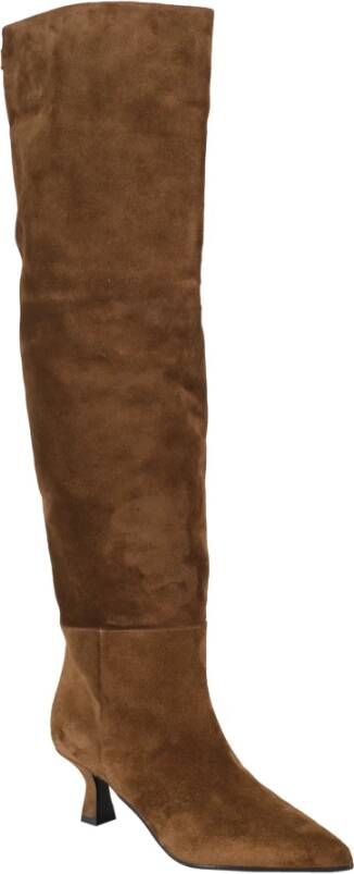 3Juin Over-knee Boots Brown Dames