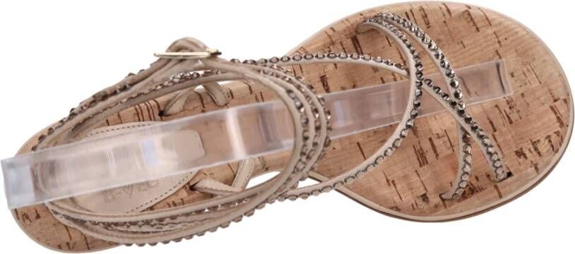 3Juin Sandalen Beige