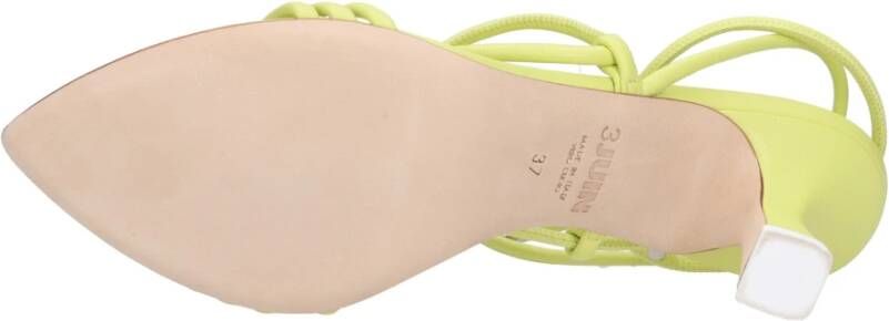 3Juin Sandalen Groen Green Dames
