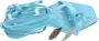 3Juin Hoge hiel sandalen Blauw Dames - Thumbnail 4