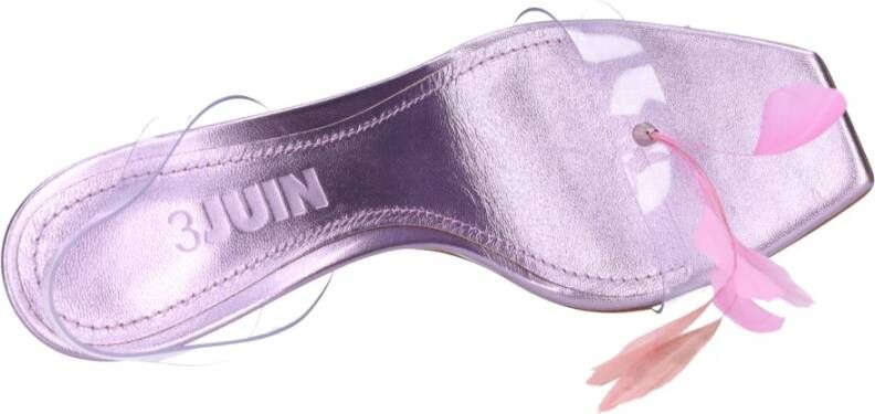 3Juin Sandalen Lila
