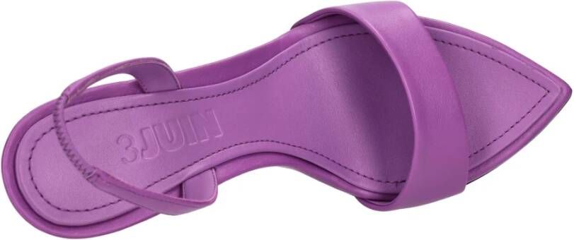 3Juin Sandalen Paars
