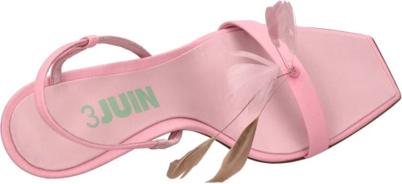 3Juin Sandalen Roze