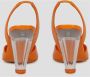 3Juin Shoes Oranje Dames - Thumbnail 5