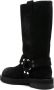 3Juin Boots Demi Boot With Vintage Effect And Metal Detail in zwart - Thumbnail 4
