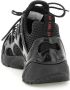 44 Label Group Zwarte Nylon Technische Sneakers Zwart Heren - Thumbnail 3