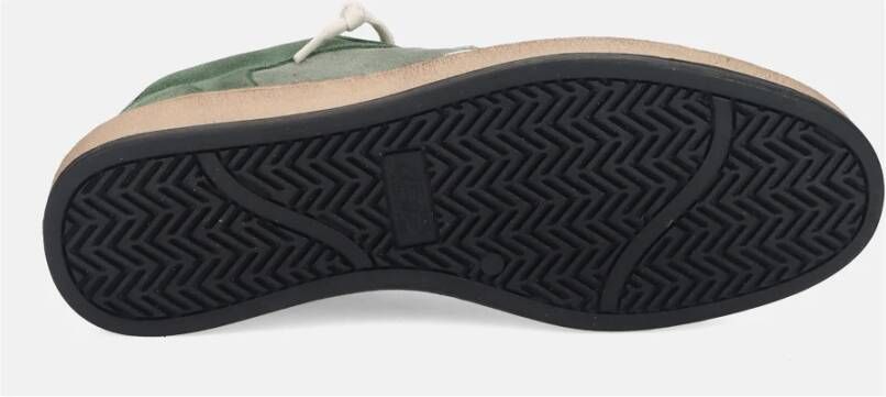 4B12 Groene Sneakers voor Stijl en Comfort