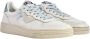 4B12 Witte Sneakers Retro Stijl - Thumbnail 2