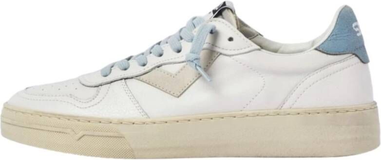 4B12 Lage Sneakers Blue Heren
