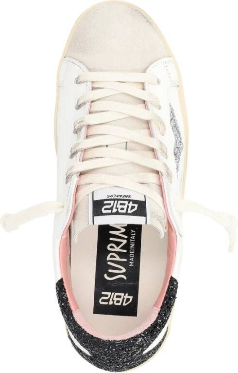 4B12 Wit Zilver Supreme Stijl Model White Dames