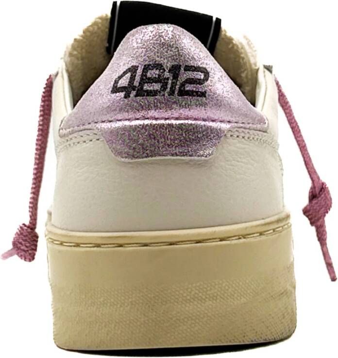4B12 Witte Hyper Sneaker Lente Zomer 2025 White Dames