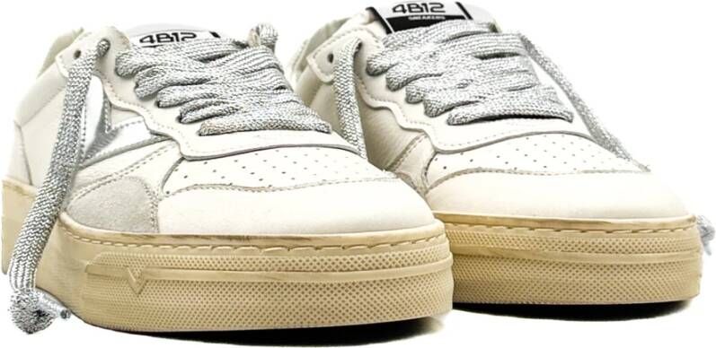 4B12 Sneakers Trendy White Dames
