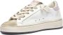 4B12 Sneakers Trendy Blauw White Dames - Thumbnail 7