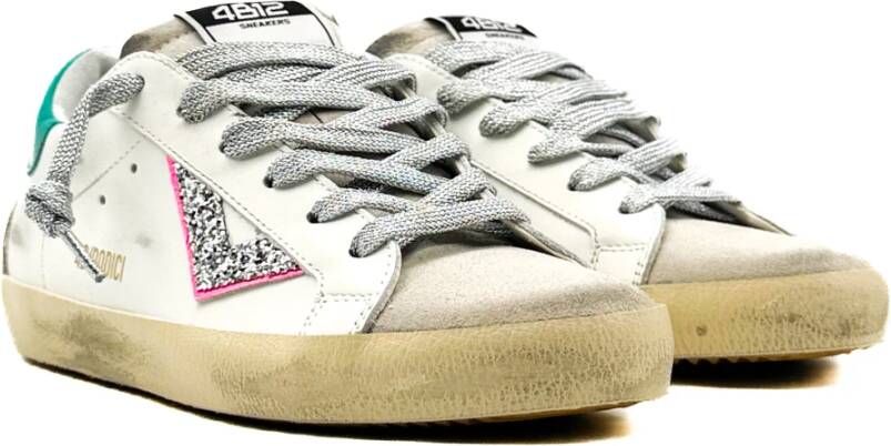 4B12 Sneakers Trendy White Dames