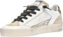4B12 Sneakers Trendy Blauw White Dames - Thumbnail 3