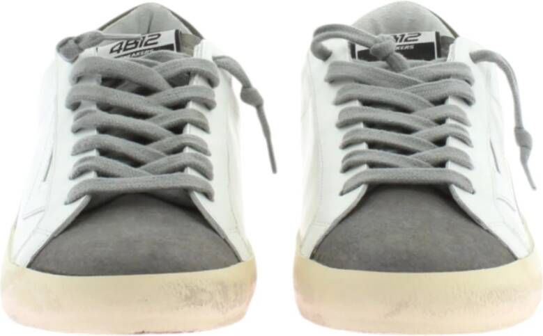 4B12 Sneakers Trendy White Heren
