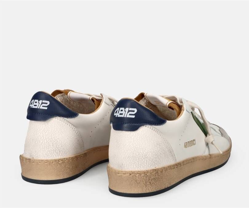 4B12 Sneakers Trendy White Heren
