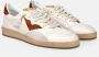 4B12 Sneakers Trendy Blauw White Heren - Thumbnail 2