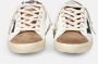 4B12 Sneakers Trendy Blauw Multicolor Dames - Thumbnail 3