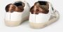 4B12 Sneakers Trendy Blauw Multicolor Dames - Thumbnail 4