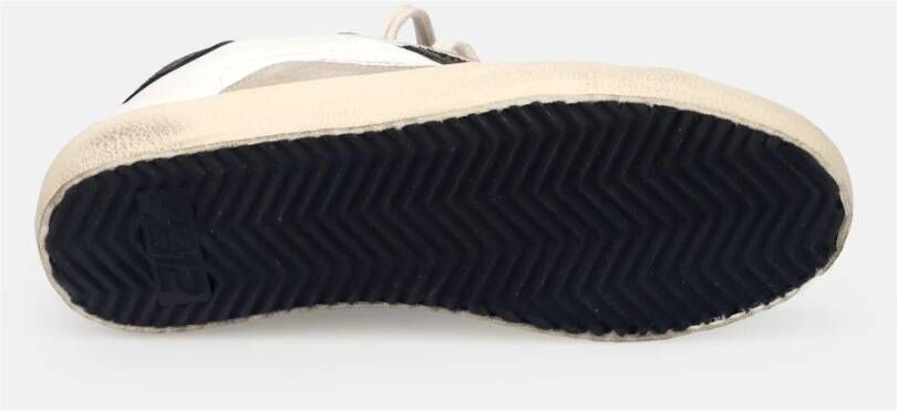4B12 Sneakers Trendy Blauw Multicolor Dames