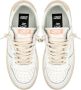 4B12 Sneakers Trendy Blauw White Dames - Thumbnail 4
