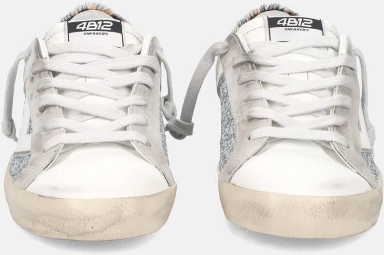 4B12 Zilveren Suprime Sneakers Multicolor Dames
