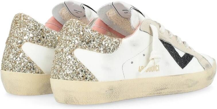 4B12 Zwart en wit Supreme Model D320 White Dames