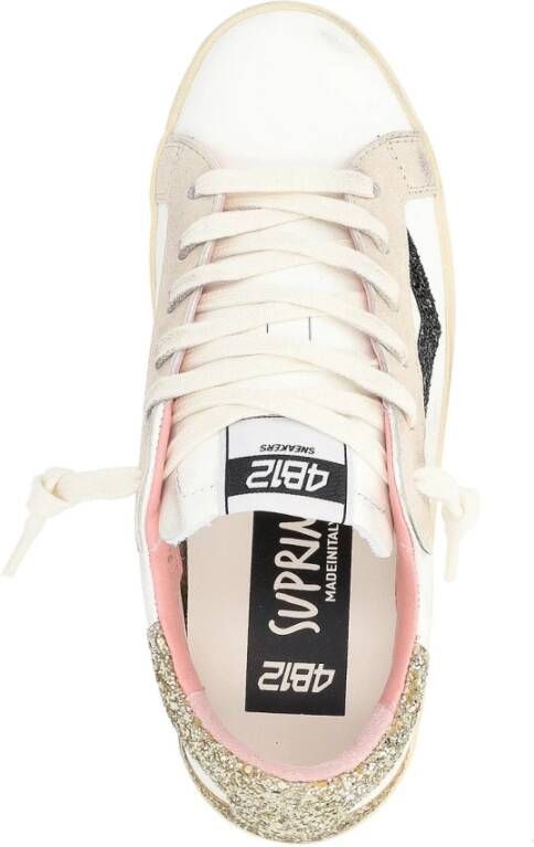 4B12 Zwart en wit Supreme Model D320 White Dames
