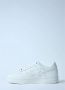 A Bathing APE Panel Leren Sneakers met Logo Motief White Heren - Thumbnail 4