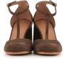 A. Bocca Bruine hakken met vierkante neus Brown Dames - Thumbnail 2