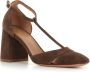 A. Bocca Bruine hakken met vierkante neus Brown Dames - Thumbnail 3