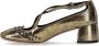 A. Bocca Hoge hakken Two For Love Gold Pump in goud - Thumbnail 4