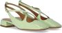 A. Bocca Hoge hakken Light Green Slingback Pump in groen - Thumbnail 3