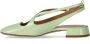 A. Bocca Hoge hakken Light Green Slingback Pump in groen - Thumbnail 4