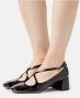 A. Bocca Zwarte Criss-Cross Hak Pomp Black Dames - Thumbnail 2