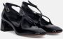 A. Bocca Zwarte Criss-Cross Hak Pomp Black Dames - Thumbnail 3