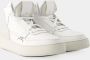 A-Cold-Wall Beige Leren Hi Top Sneakers Luol II Beige Heren - Thumbnail 2