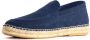 Abarca Blauwe Suède Loafer Schoenen - Thumbnail 2