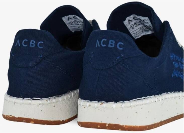 Acbc Blauwe Katoenen Sneakers Shacbeveng Blue Heren
