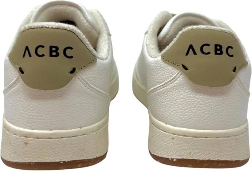 Acbc Koffie Witte Sneaker Evergreen White Heren